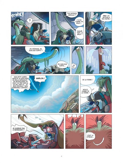 Aperçu de l'album Hercule, Agent Intergalactique tome 1 - Margot, la Fille du Frigo