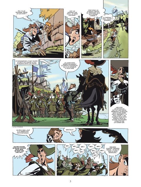 Aperçu de l'album Les Trois Mousquetaires, d'Alexandre Dumas tome 4