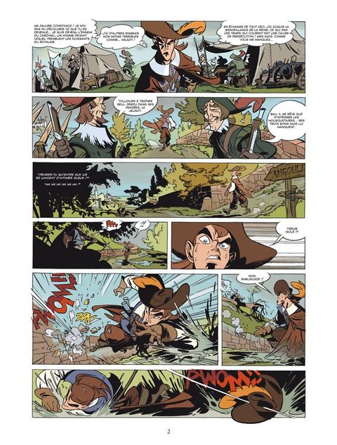 Aperçu de l'album Les Trois Mousquetaires, d'Alexandre Dumas tome 4