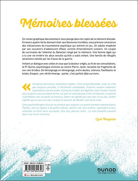 Aperçu de l'album Mémoires blessées - Trauma et reconstruction
