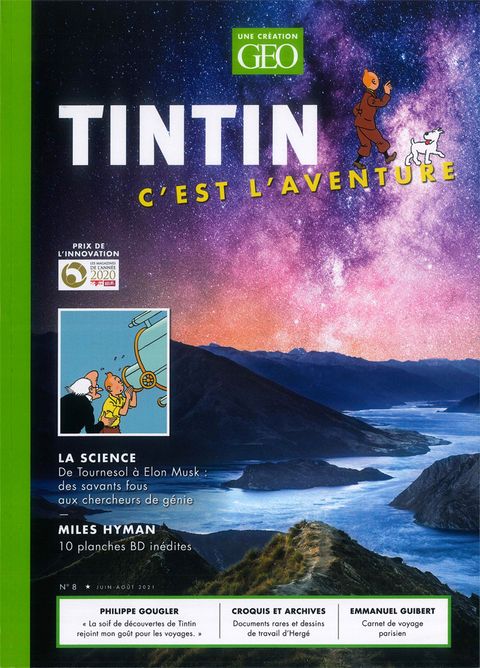 Couverture de l'album Tintin c’est l’aventure 