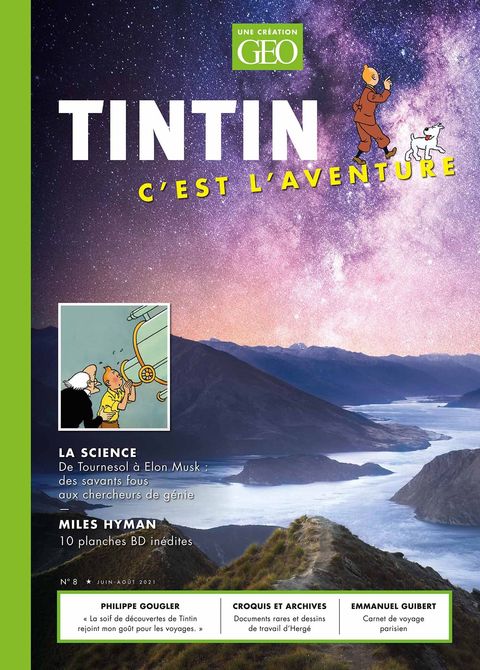 Couverture de l'album Tintin c’est l’aventure 