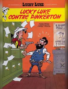 Couverture de l'album Lucky Luke contre Pinkerton
