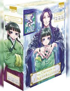 Couverture de l'album Les carnets de l'apothicaire coffret