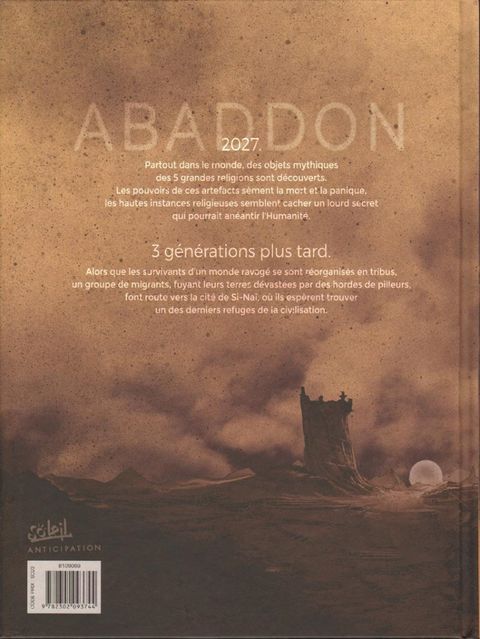 Aperçu de l'album Abaddon tome 2 - Antinéa