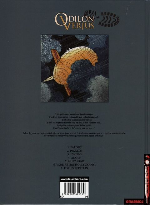 Aperçu de l'album Odilon Verjus (Les exploits d') tome 7 - Folies Zeppelin