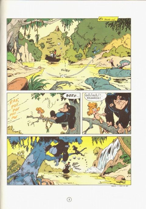 Aperçu de l'album Boulouloum et Guiliguili / Les jungles perdues tome 1 - Le Grand safari (Boulouloum et Guiliguili)