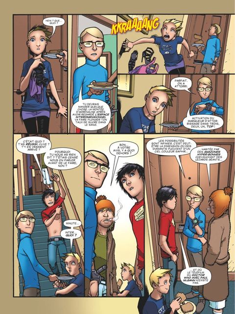 Aperçu de l'album Survival Geeks tome 1