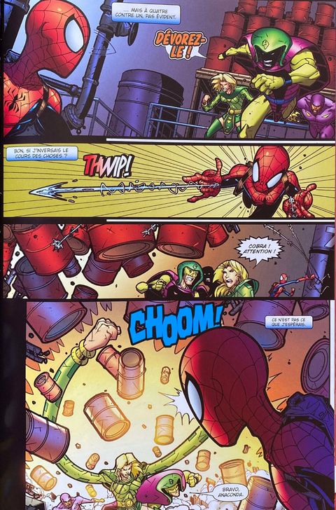 Aperçu de l'album Marvel - Les aventures de Spider-Man tome 3 - Le mal en grand