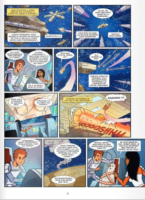 Aperçu de l'album Il était une fois l'espace - La Revanche des Humanoïdes