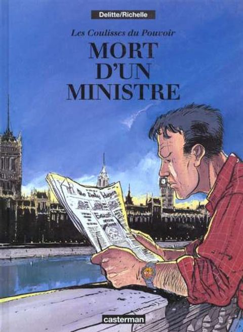 Couverture de l'album Mort d'un Ministre
