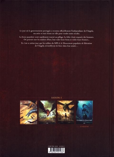 Aperçu de l'album Guerres et Dragons tome 3 - Le Kongamato