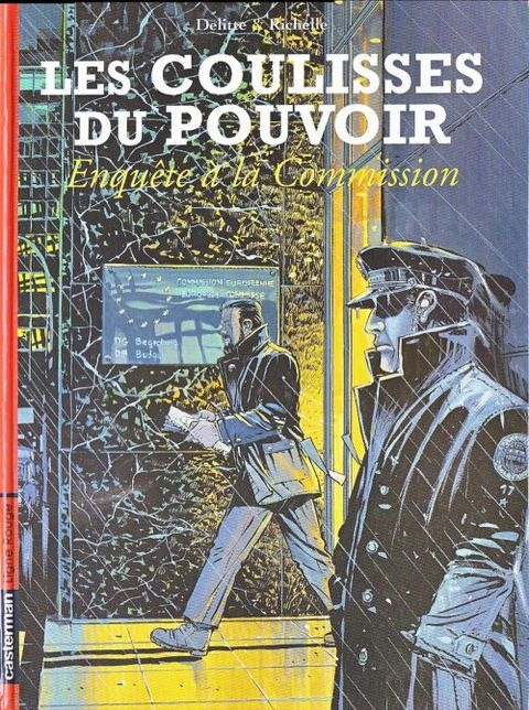Couverture de l'album Enquête à la Commission