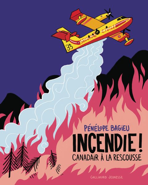 Couverture de l'album Incendie ! Canadair à la rescousse