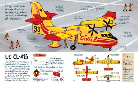 Aperçu de l'album Incendie ! Canadair à la rescousse