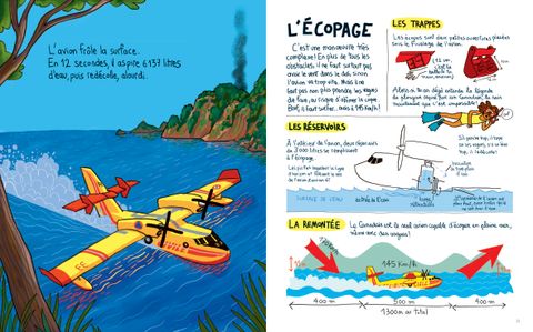 Aperçu de l'album Incendie ! Canadair à la rescousse