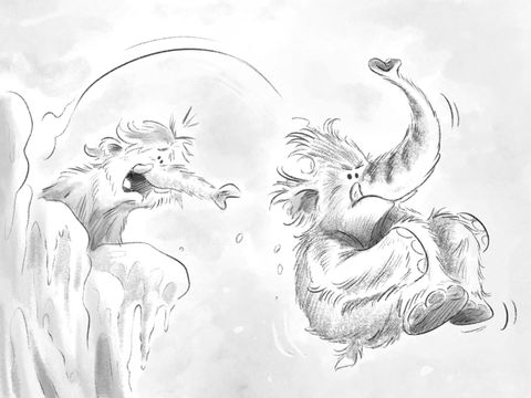 Aperçu de l'album Tonnerre de Mammouth tome 2 - Zinzin, les humains !