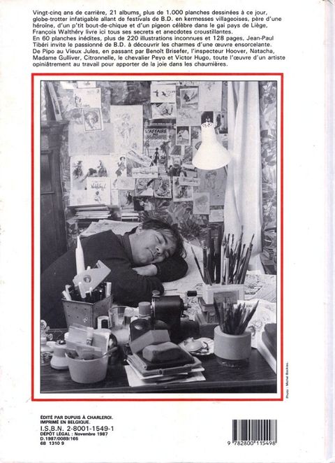 Aperçu de l'album Walthéry (Monographies et HS) tome 1987 - Walthéry, Natacha & Co