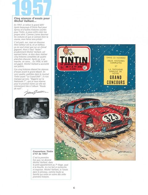 Aperçu de l'album Michel Vaillant (Intégrale) tome 1