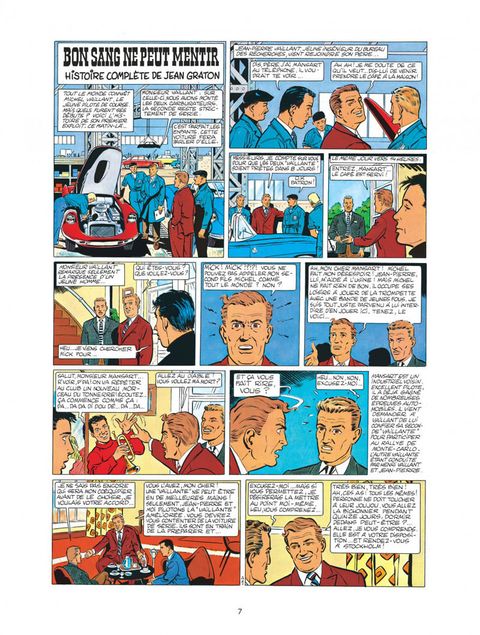 Aperçu de l'album Michel Vaillant (Intégrale) tome 1