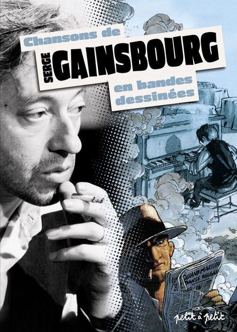 Couverture de l'album Chansons de Gainsbourg en Bandes Dessinées