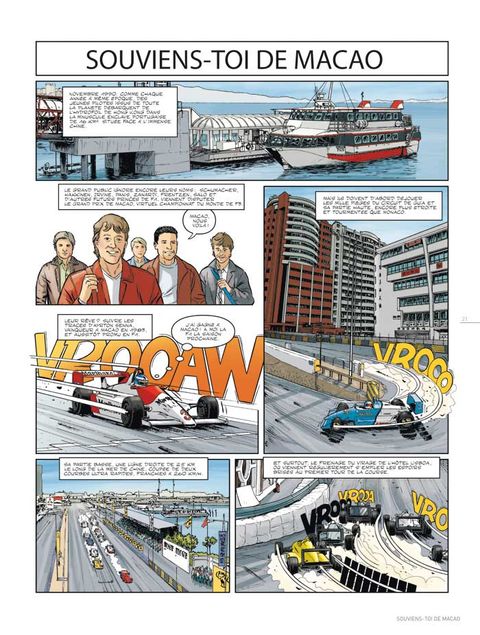 Aperçu de l'album Dossiers Michel Vaillant tome 13 - Michael Schumacher