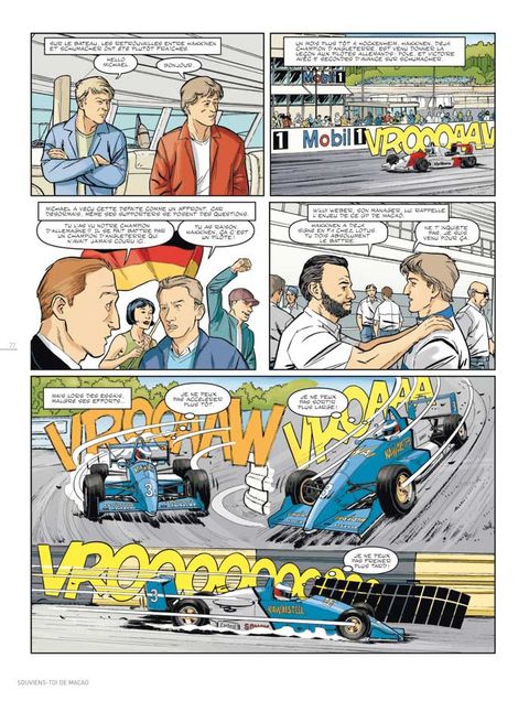 Aperçu de l'album Dossiers Michel Vaillant tome 13 - Michael Schumacher