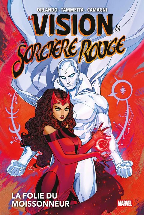 Couverture de l'album La Vision & la Sorcière Rouge