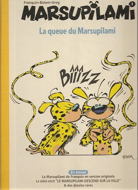 Couverture de l'album La queue du Marsupilami