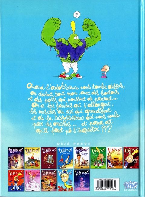 Aperçu de l'album Titeuf tome 14 - Bienvenue en adolescence !