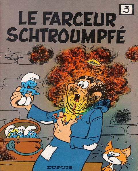 Couverture de l'album Le farceur schtroumpfé