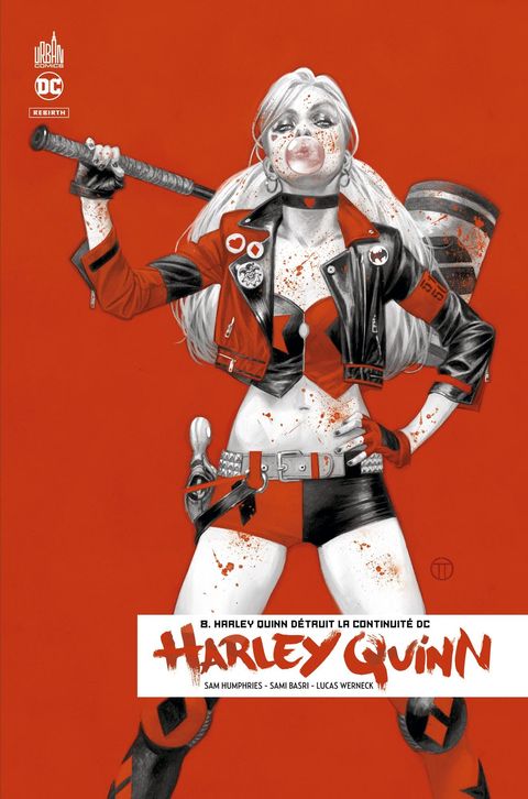 Couverture de l'album Harley Quinn détruit la continuité DC