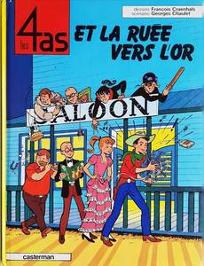 Couverture de l'album Les 4as et la Ruée vers l'or