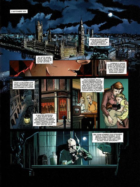 Aperçu de l'album Les grands personnages de l’histoire en bandes dessinées  tome 14 - Churchill tome 2