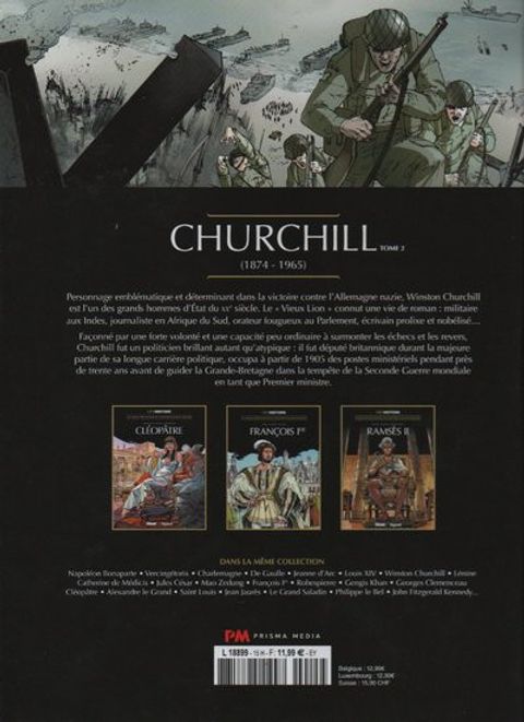 Aperçu de l'album Les grands personnages de l’histoire en bandes dessinées  tome 14 - Churchill tome 2
