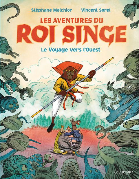 Couverture de l'album Les Aventures du Roi Singe