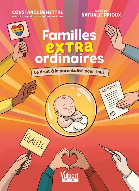 Couverture de l'album Familles extraordinaires. Le droit à la parentalité pour tous