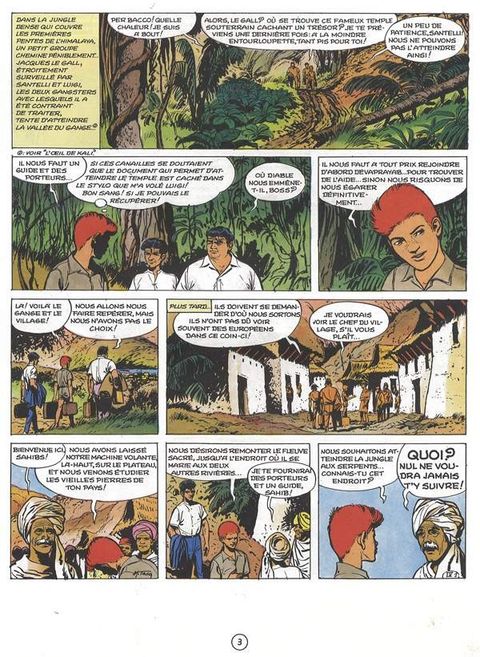 Aperçu de l'album Jacques le Gall tome 2 - Jacques Le Gall et la déesse noire