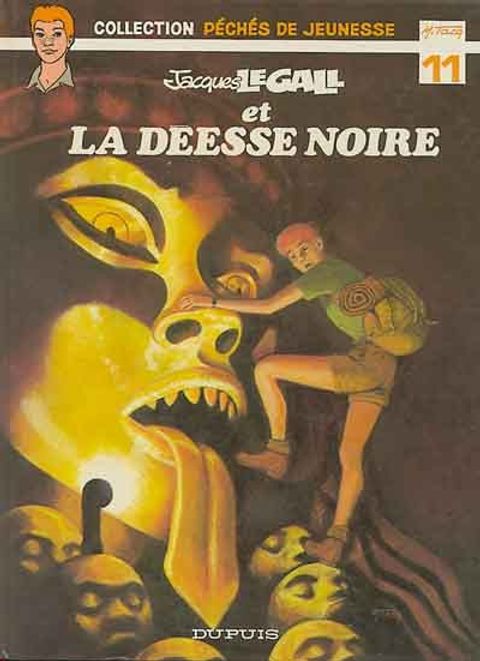 Couverture de l'album Jacques Le Gall et la déesse noire
