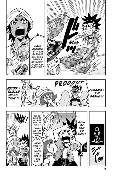 Aperçu de l'album Beyblade Burst tome 11