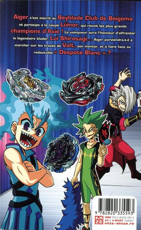 Aperçu de l'album Beyblade Burst tome 11