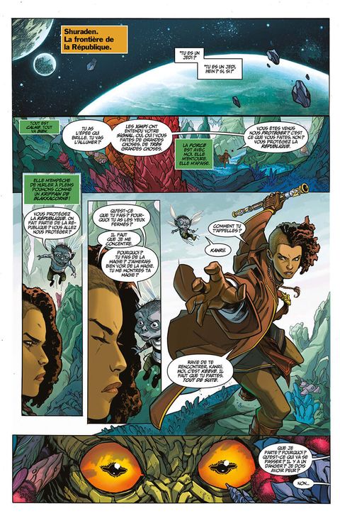 Aperçu de l'album Star Wars : La Haute République - Phase I tome 1 - Il n'y a pas de peur