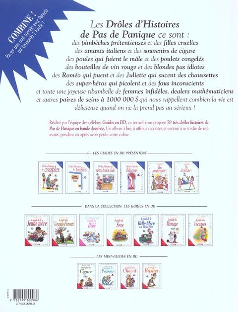 Aperçu de l'album Le Guide en BD tome 33 - Drôles d'Histoires en Bd : pas de Panique