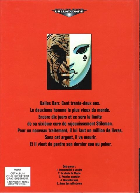 Aperçu de l'album Dallas Barr (Dupuis) tome 1