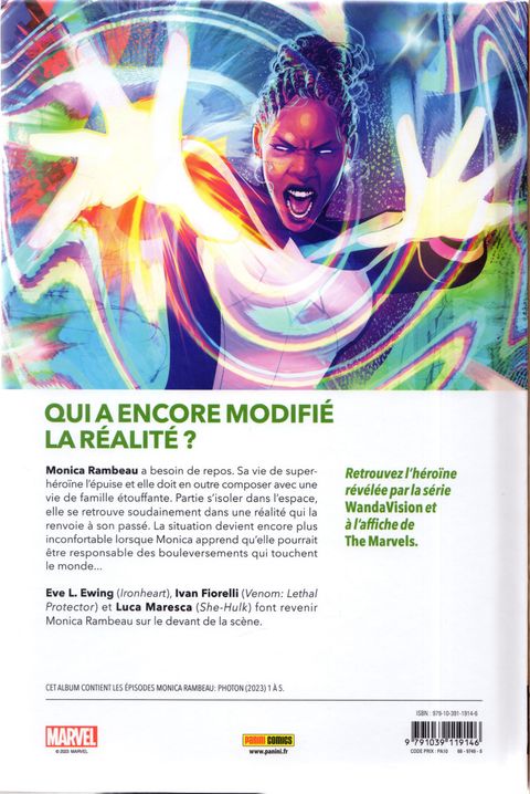 Aperçu de l'album Monica Rambeau - Photon : Multivers brisé