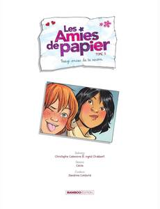 Aperçu 4 de l'album Les Amies de Papier tome 3 - Treize Envies de te Revoir