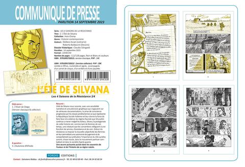 Aperçu de l'album Les 4 Saisons de la Résistance tome 2 - L'été de SILVANA
