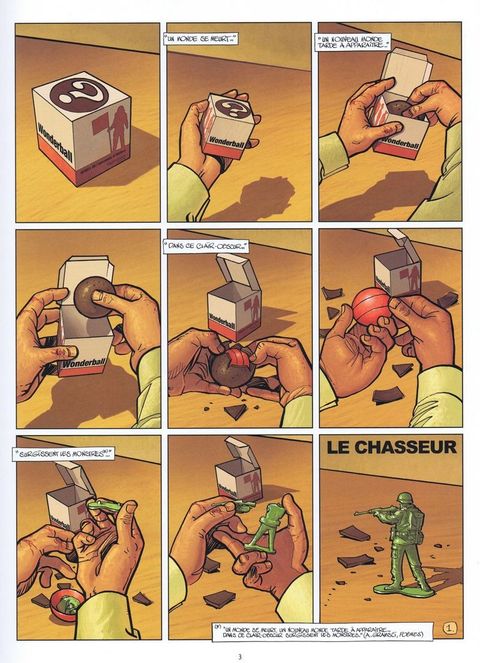 Aperçu de l'album Wonderball tome 1 - Le Chasseur