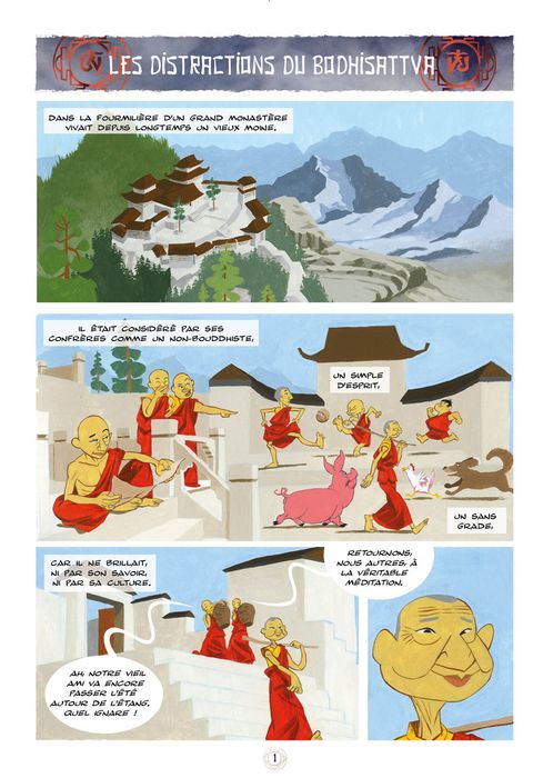 Aperçu de l'album Contes tibétains