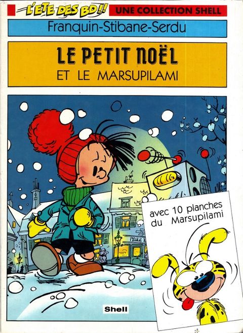 Couverture de l'album Le petit Noël et le Marsupilami